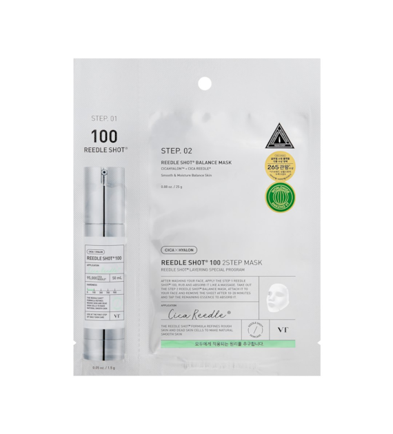 VT COSMETICS REEDLE SHOT 100 2STEP MASK
