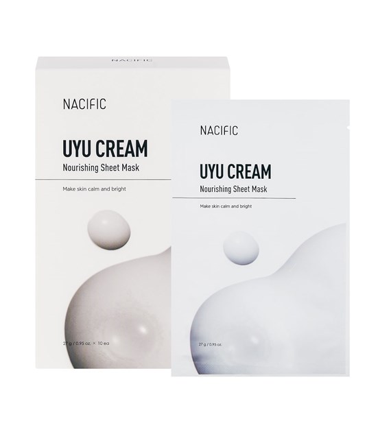 NACIFIC UYU CREAM NOURISHING MASK PACK (10EA)