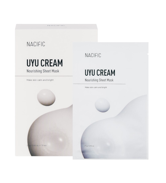 NACIFIC UYU CREAM NOURISHING MASK PACK (10EA)