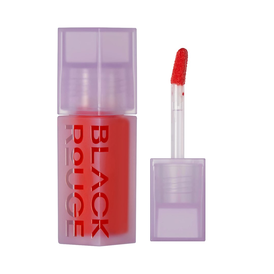 BLACK ROUGE DOUBLE LAYER OVER VELVET FAUVISM RED