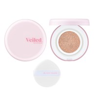 BLACK ROUGE THIN LAYER VEILED CUSHION ROSY