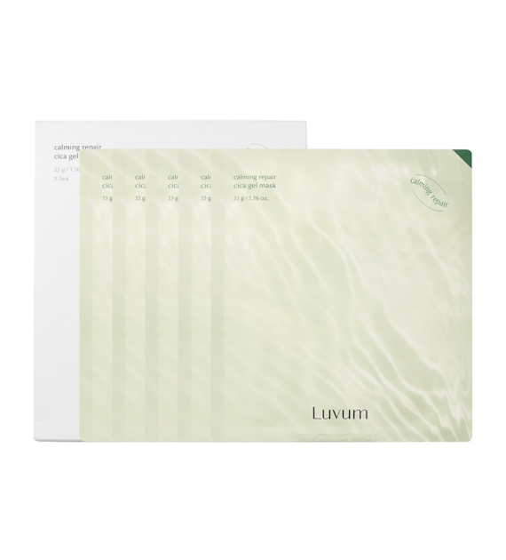 LUVUM CALMING REPAIR CICA GEL MASK BOX 5PCS