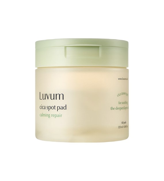LUVUM CALMING REPAIR CICA SPOT PAD 120ML 60PCS