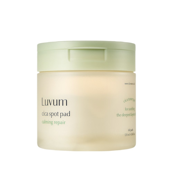 LUVUM CALMING REPAIR CICA SPOT PAD 120ML 60PCS
