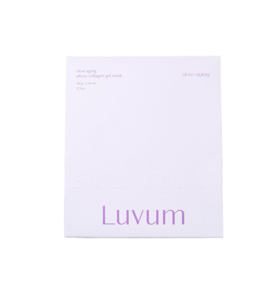 LUVUM SLOW AGING PHYTO COLLAGEN GEL MASK BOX 5PCS