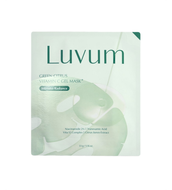 LUVUM GREEN CITRUS VITAMIN C GEL MASK PLUS