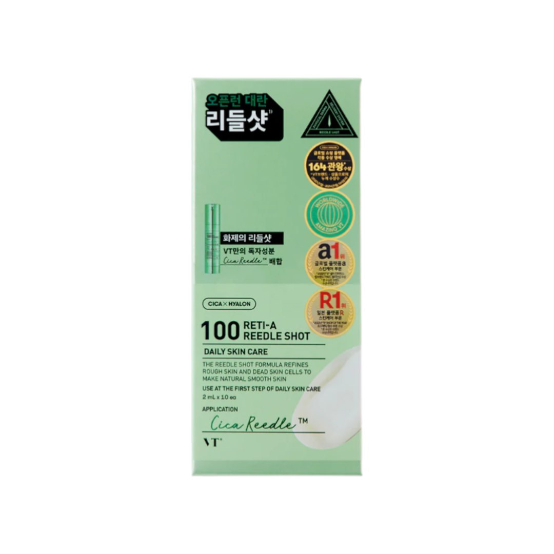 VT COSMETICS 100 RETI-A REEDLE SHOT 2MLX10PCS