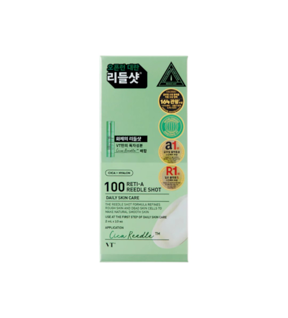VT COSMETICS 100 RETI-A REEDLE SHOT 2MLX10PCS
