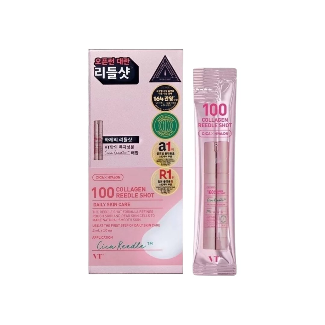 VT COSMETICS 100 COLLAGEN REEDLE SHOT 2MLX10PCS