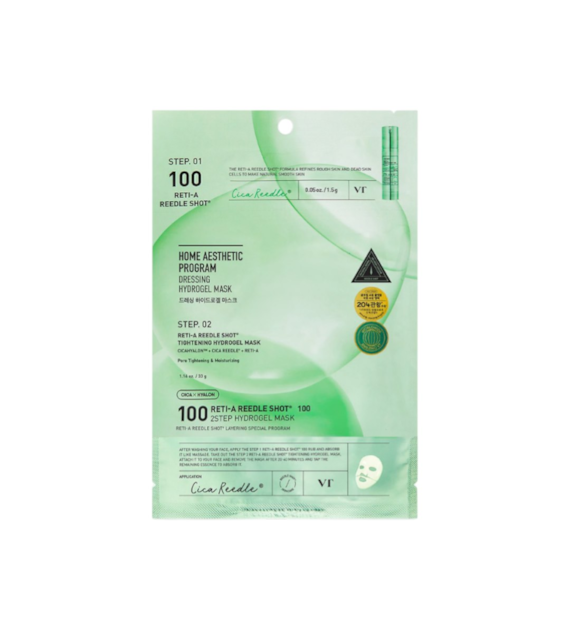 VT COSMETICS RETI-A REEDLE SHOT100 2STEP MASK
