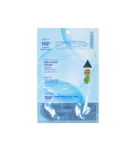 VT COSMETICS HYDROP REEDLE SHOT100 2STEP MASK