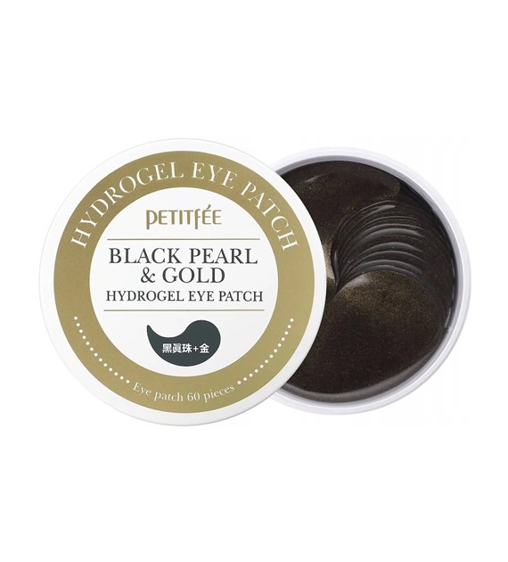 PETITFEE BLACK PEARL&GOLD HYDROGEL EYE PATCH