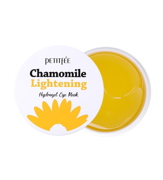 PETITFEE CHAMOMILE LIGHTENING HYDROGEL EYE MASK
