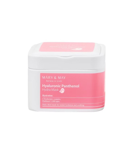 MARY&MAY HYALURONIC PANTHENOL HYDRA MASK 30PCS