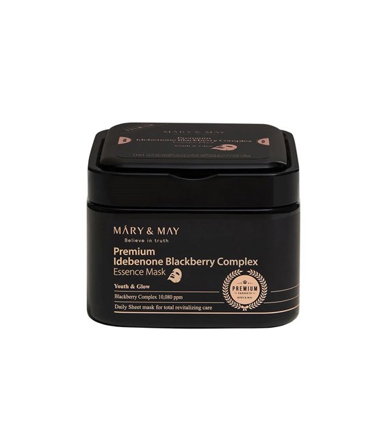 MARY&MAY PREMIUM BLACKBERRY COMPLEX MASK 20PCS