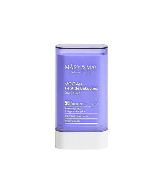 MARY&MAY VEGAN PEPTI-BAKUCH SUNSTICK SPF50+ 18G