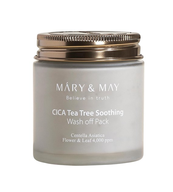 MARY&MAY CICA TEATREE SOOTHING WASH OFF PACK 125G
