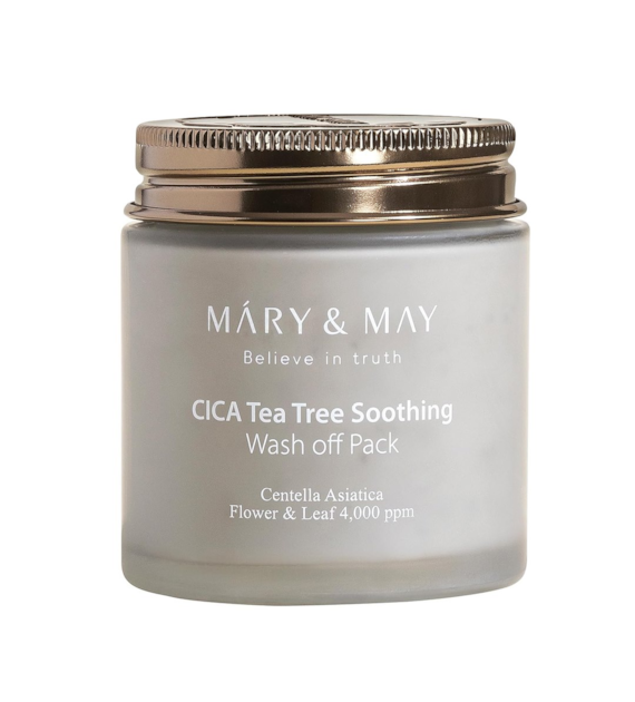 MARY&MAY CICA TEATREE SOOTHING WASH OFF PACK 125G