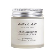 MARY&MAY LEMON NIACINAMIDE GLOW WASH OFF PACK 125G
