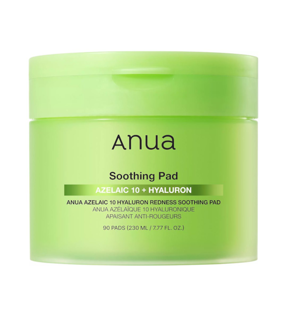 ANUA AZELAIC 10 HYALURON SOOTHING PAD 230ML (90EA)