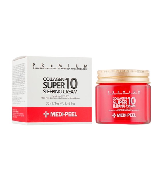 MEDIPEEL COLLAGEN SUPER 10 SLEEPING CREAM 70ML