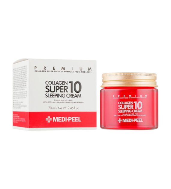 MEDIPEEL COLLAGEN SUPER 10 SLEEPING CREAM 70ML