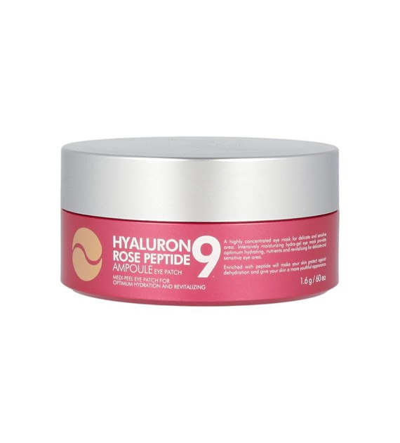 MEDIPEEL HYALU ROSE PEPTIDE 9 EYE PATCH 60PCS