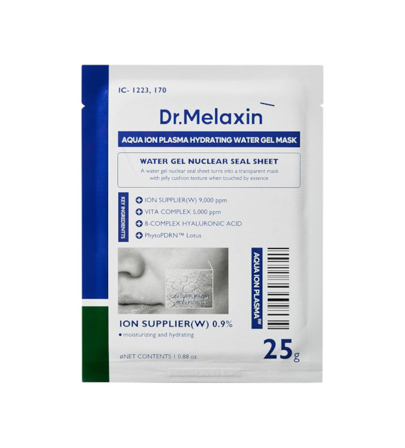 DR.MELAXIN AQUA ION PLASMA HYDR WATER GEL MASK 1PC