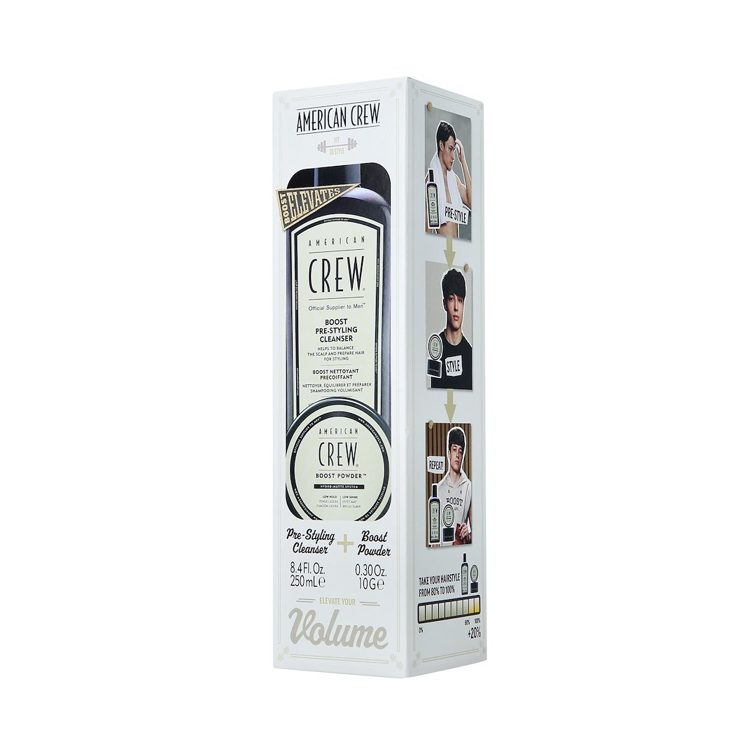 AC PRE-STYLING BOOST SHAMPOO 250ML+POWDER 10G SET