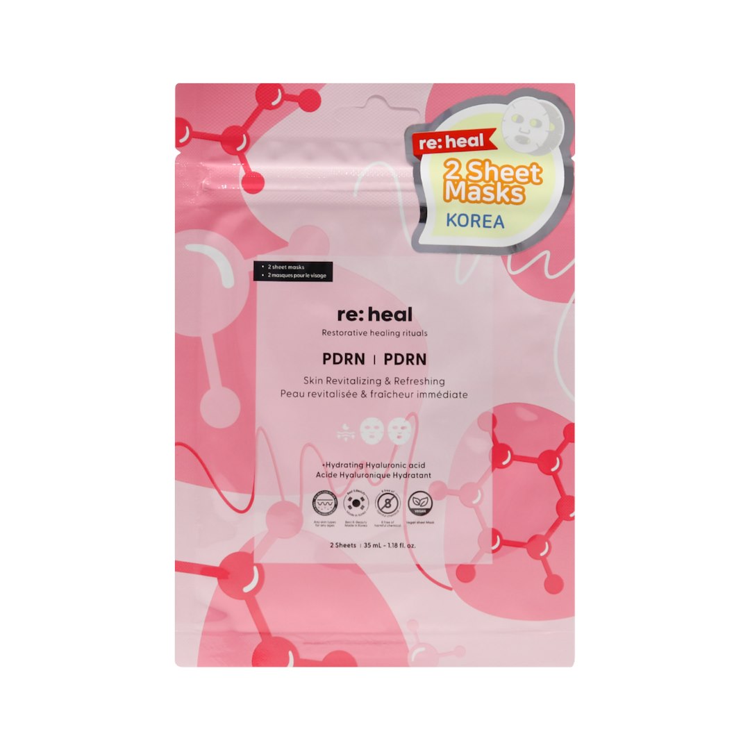RE:HEAL 2-SHEET PDRN FACE MASK