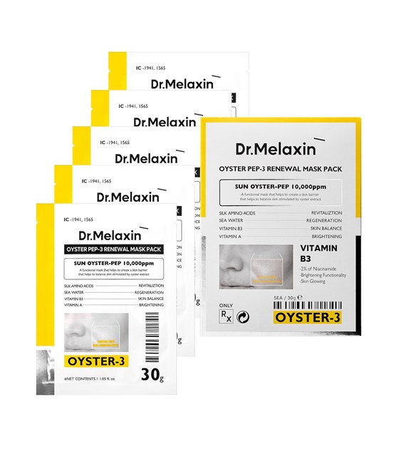DR.MELAXIN OYSTER PEPTIDE MASK PACK 30G(5EA)