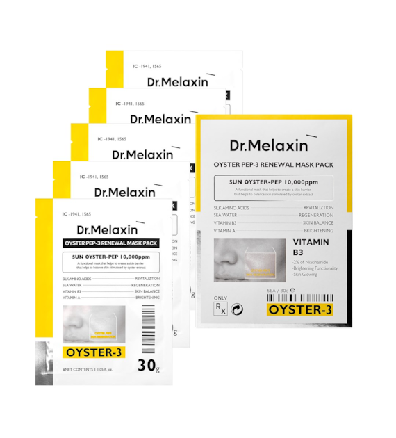 DR.MELAXIN OYSTER PEPTIDE MASK PACK 30G(5EA)