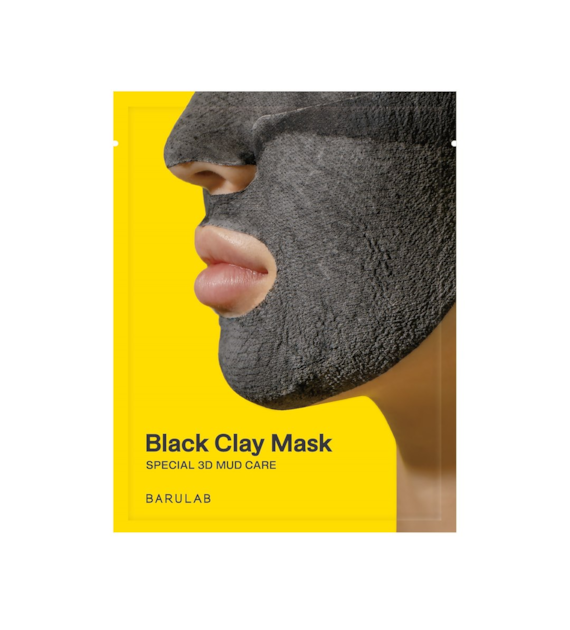 BARULAB 7IN1 TOTAL SOLUTION BLACK CLAY MASK 1PC