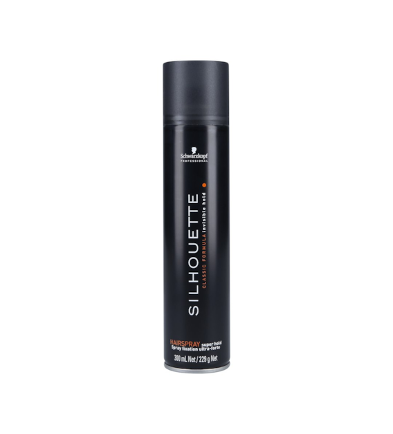 SILHOUETTE SUPER HOLD HAIRSPRAY (BLACK) 300ML