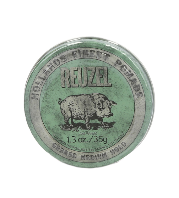 REUZEL GREEN GREASE MEDIUM HOLD POMADE 35G