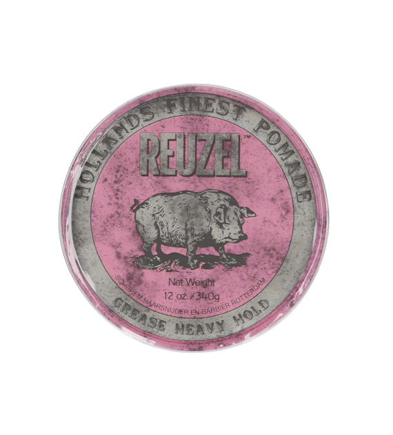 REUZEL PINK GREASE HEAVY HOLD POMADE 340G