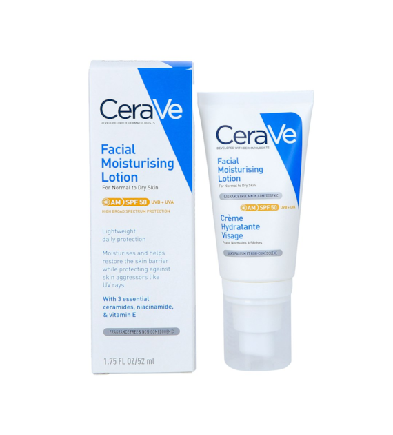 CERAVE CREME HYDRATANTE VISAGE SPF50