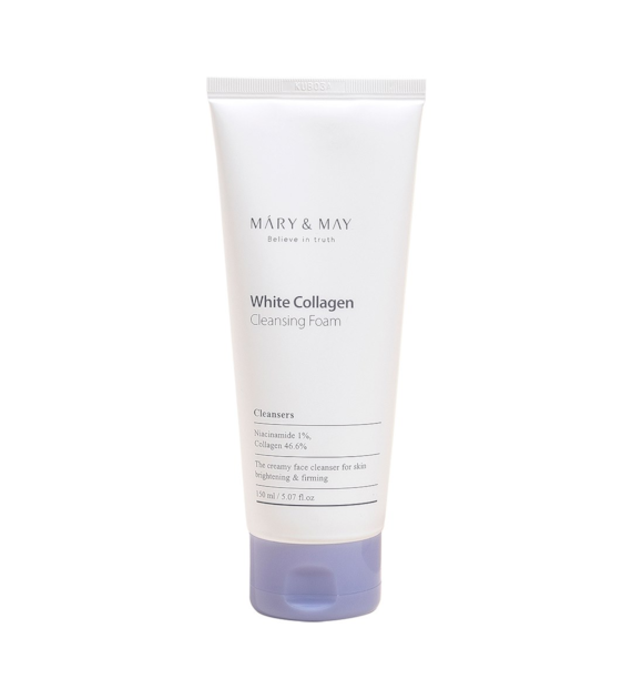 MARY&MAY WHITE COLLAGEN CLEANSING FOAM 150ML
