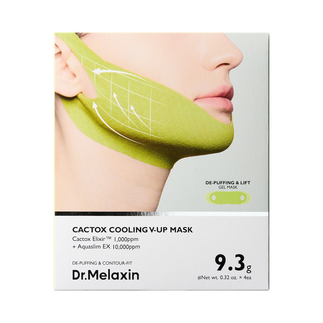 DR.MELAXIN CACTOX COOLING V-UP MASK 4PCS PACK
