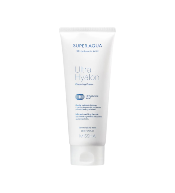 MISSHA SUPER AQUA ULTRA HYAL CLEANSING CREAM 200ML