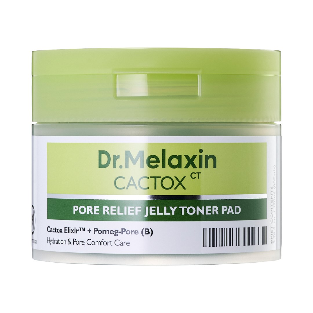 DR.MELAXIN CACTOX PORE RELI JELLY TONER PAD 60PCS