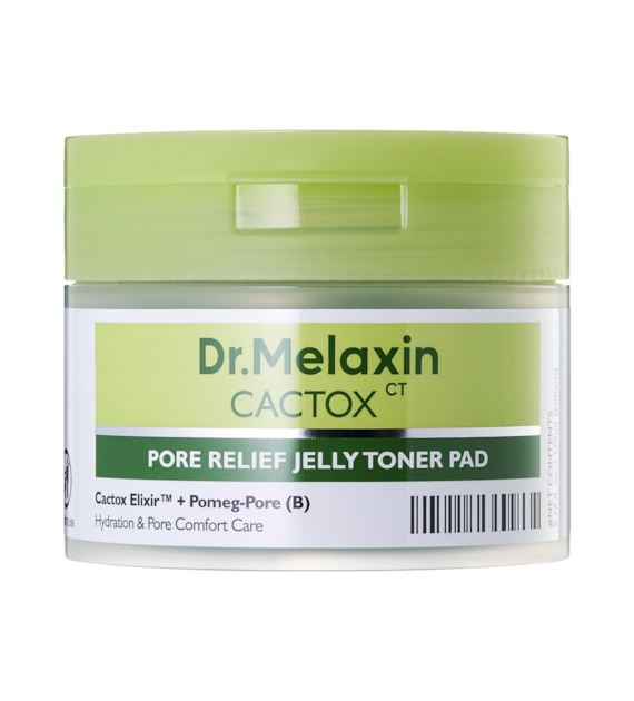 DR.MELAXIN CACTOX PORE RELI JELLY TONER PAD 60PCS