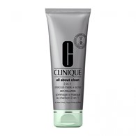 CLINIQUE ALL ABOUT CHARCOAL MASK + SCRUB 100ML