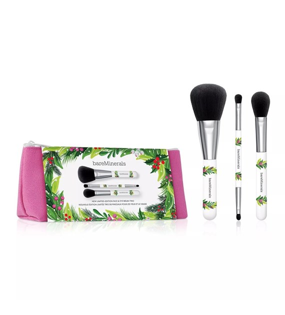 BAREMINERALS SET FACE & BRUSH TRIO
