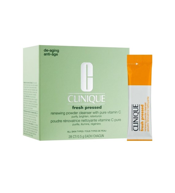 CLINIQUE FRESH PRESSED POWDER CLEANSER 28X0.5G