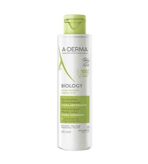 A-DERMA BIOLOGY MICELLAR WATER 200ML