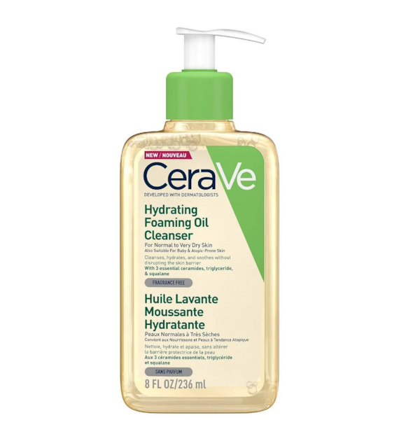 CERAVE HYDRATING FOAMING OIL 236ML
