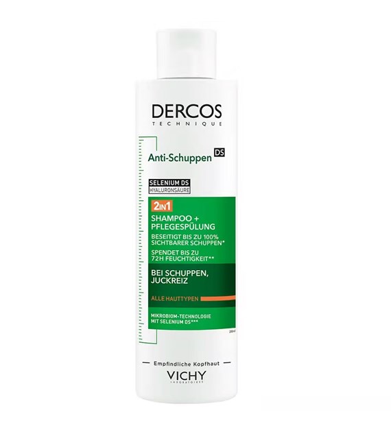 VICHY DERCOS ANTI-DANDRUFF SHAMPOO 2IN1 200ML