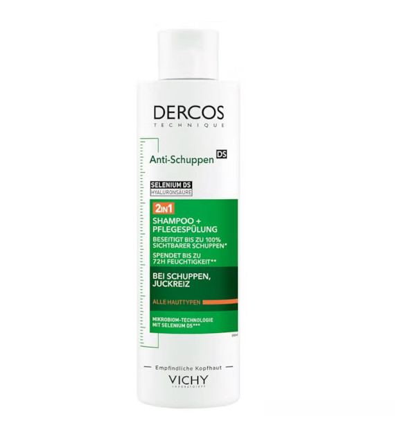 VICHY DERCOS ANTI-DANDRUFF SHAMPOO 2IN1 200ML