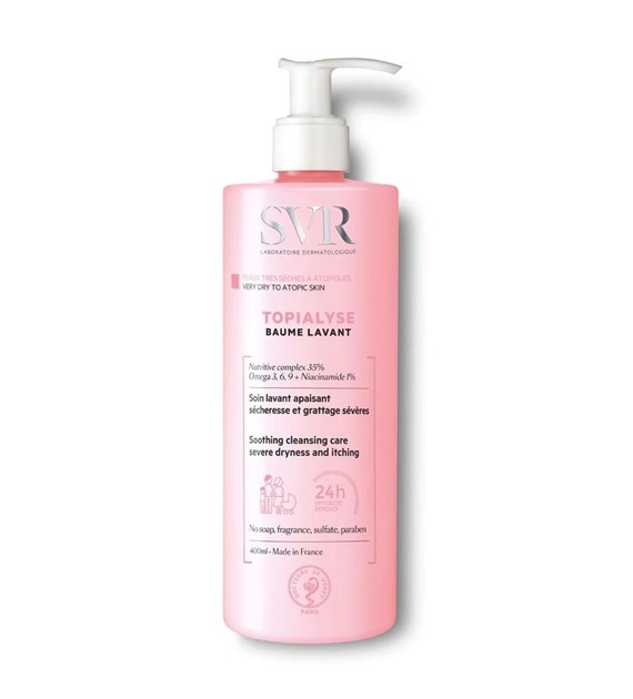 SVR TOPIALYSE SOOTHING BODY BALM 400ML